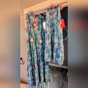 Lilly Pultizer NWT Mommy (L) And daughter (S) Matching Set